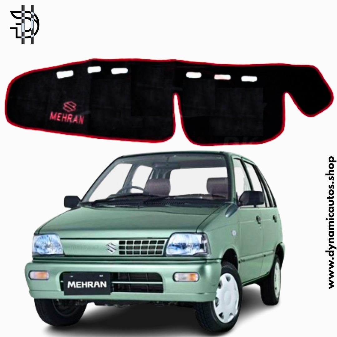 Suzuki Mehran 1988–2019 Dashboard Mat | Custom Fit – Elegant & Protective