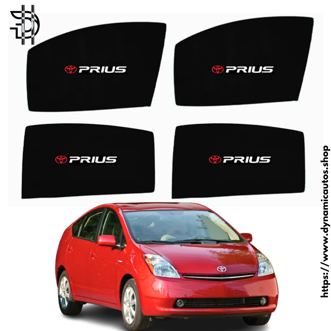 Toyota Prius Old Model 2003-2009 Side Sunshades | 4pcs Set | UV Protection Custom Car Window Shades Pakistan