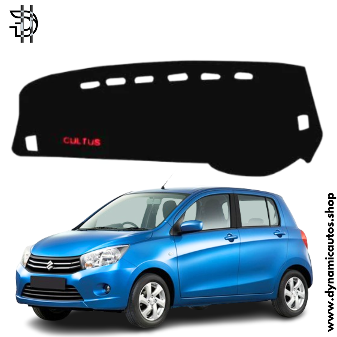 Suzuki Cultus New Model Dashboard Carpet 2017-2024 | Velvet Anti-Slip Cover | Heat Resistant | 1pc