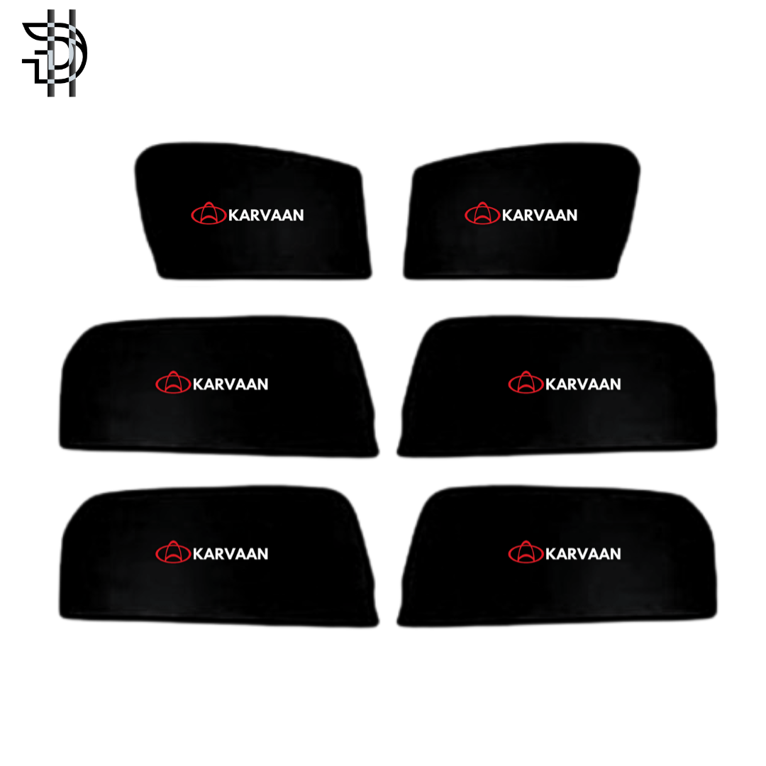 Changan Karvaan 2019-2025 Side Window Sunshades | Heat Protection and Privacy | Custom Fit – 6pcs Set