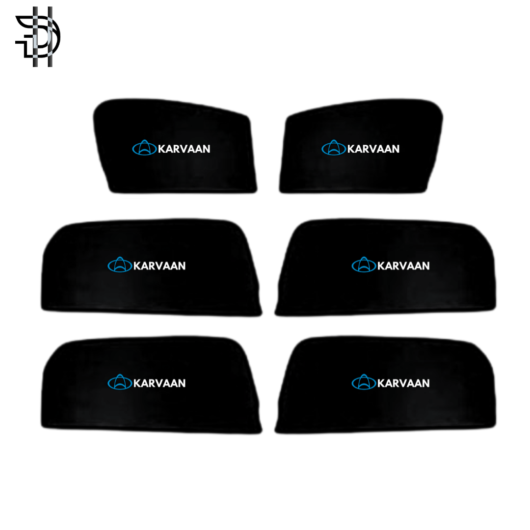 Changan Karvaan 2019-2025 Side Window Sunshades | Heat Protection and Privacy | Custom Fit – 6pcs Set
