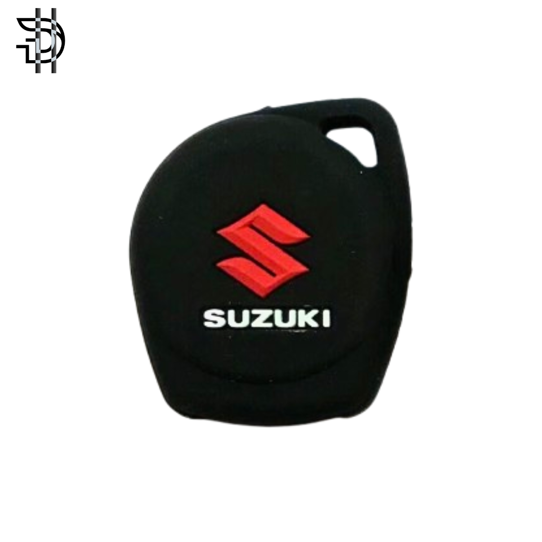 Suzuki Cultus New Model 2017-2024 Car Key Cover | PVC Silicone Protective Key Case – Black