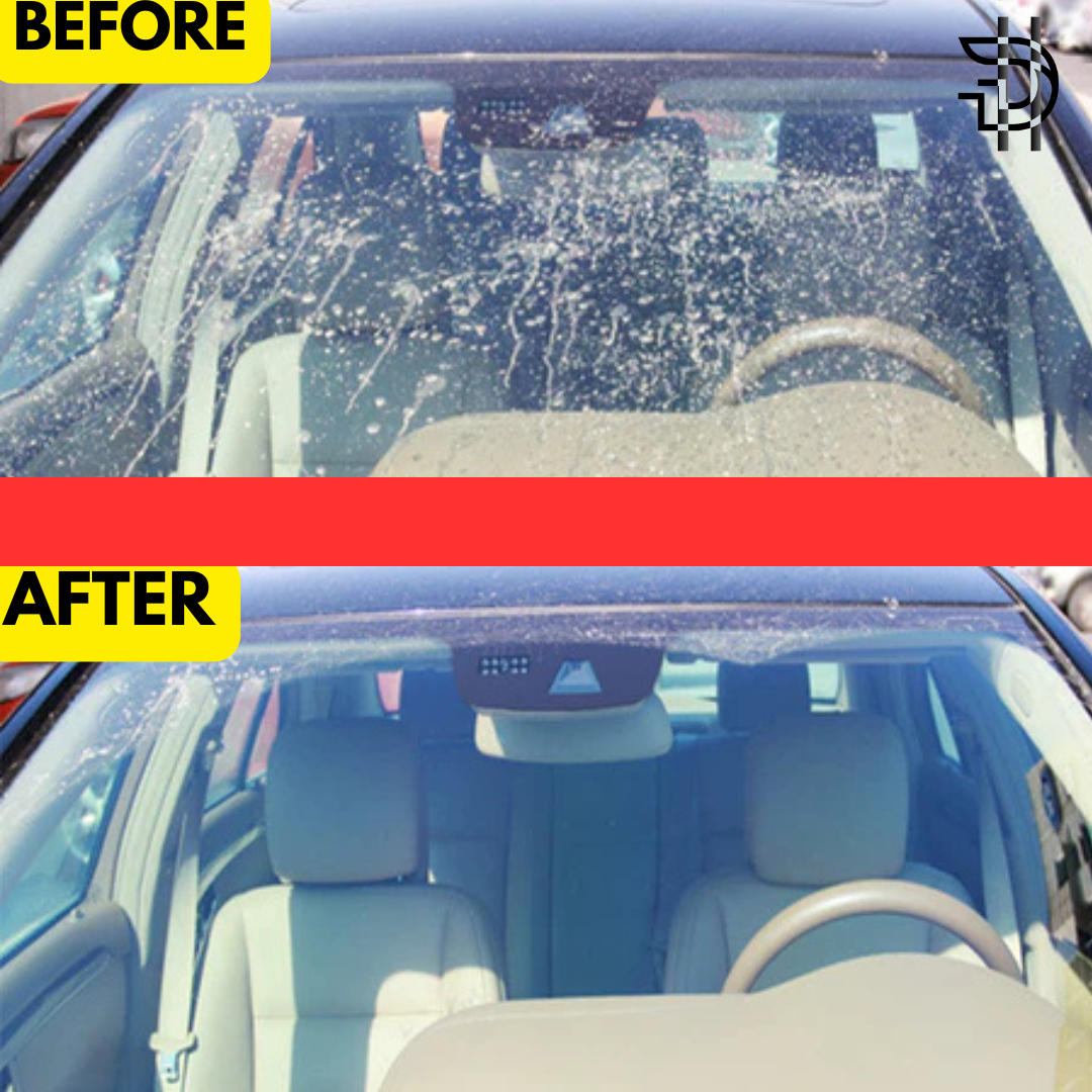 Capra Glass Cleaner Spray 500ML | Premium Glass Cleaner for Car & Home | Waterless Cleaning | Streak-Free Finish