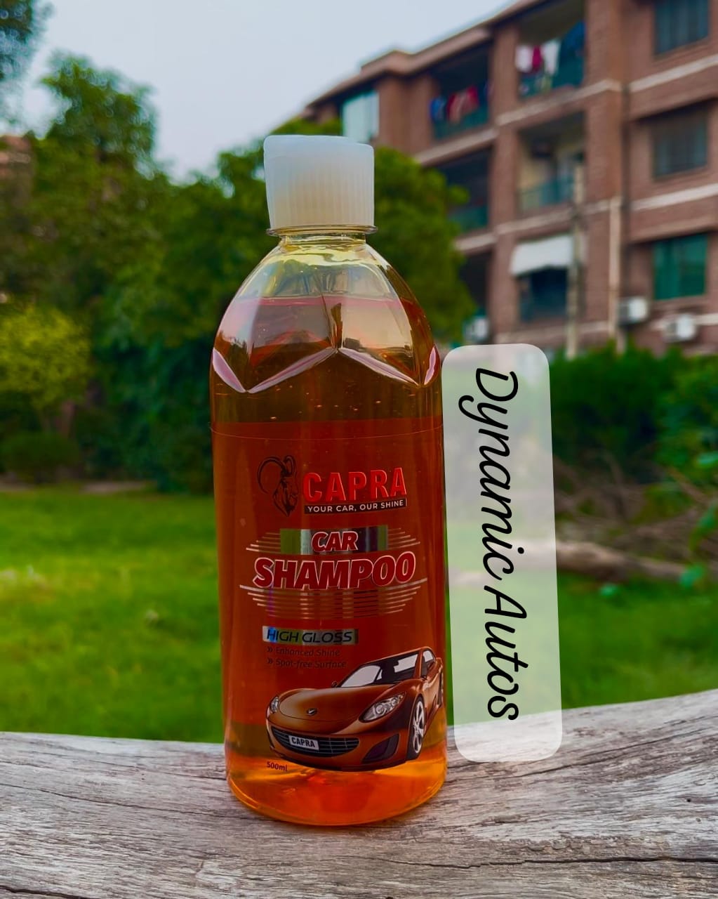 Capra Car Shampoo 500ML | Premium Exterior Car Wash Soap | Streak-Free Shine Pakistan