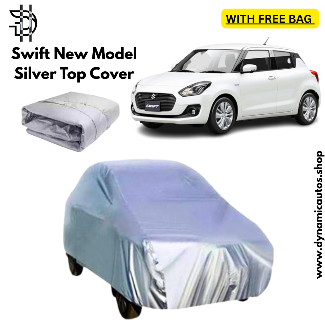 Suzuki Swift New Model 2022-2024 Silver Parachute Top Cover | Custom Fit – Dust & Scratch Protection
