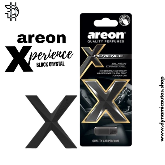 Areon Xperience – Premium AC Grill Perfume – Black Crystal | Long-Lasting Freshness