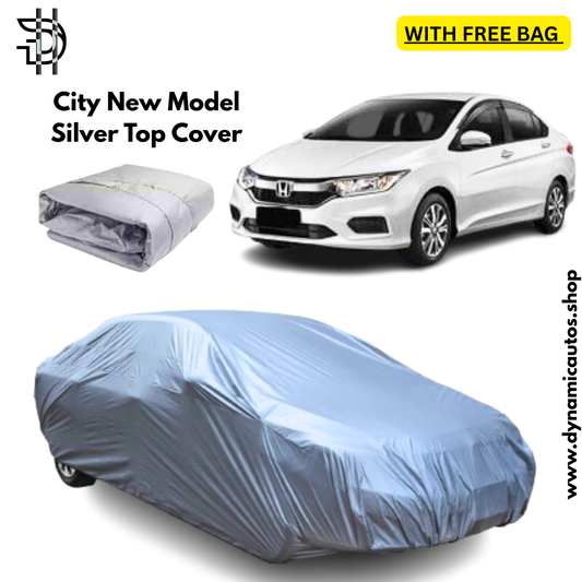 Honda City New Model 2021-2024 Silver Parachute Top Cover | Custom Fit – Dust & Scratch Protection