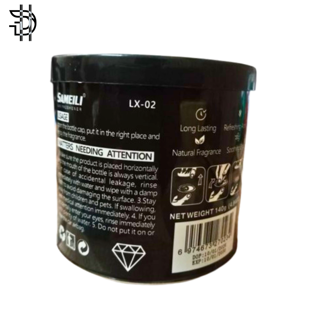 Sameili Cool Crystal Gel Air Freshener 140g | Long‑Lasting Scent for Car, Home & Office