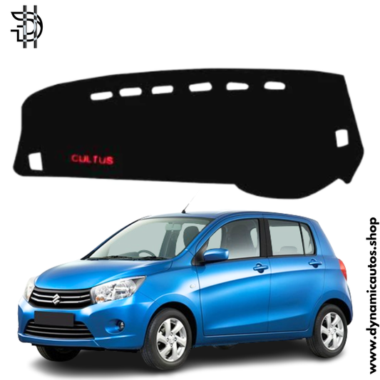 Suzuki Cultus New Model Dashboard Carpet 2017-2024 | Velvet Anti-Slip Cover | Heat Resistant | 1pc