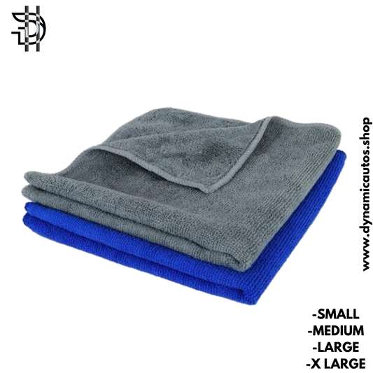 Super Soft Microfiber Cloth Towel | Premium Quality for Car, Bike, Home & Office | 1pcs | Blue or Grey