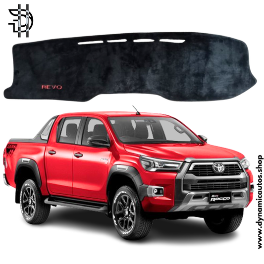 Toyota Hilux Revo Rocco Dashboard Carpet Velvet | 2017-2023 | Heat Resistant Dashboard Cover