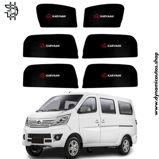 Changan Karvaan 2019-2025 Side Window Sunshades | Heat Protection and Privacy | Custom Fit – 6pcs Set