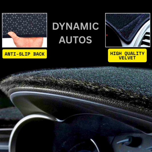 Changan Karvaan 2019-2024 Velvet Dashboard Cover | Heat Protection and Anti-Slip | Custom Fit – 1Pcs