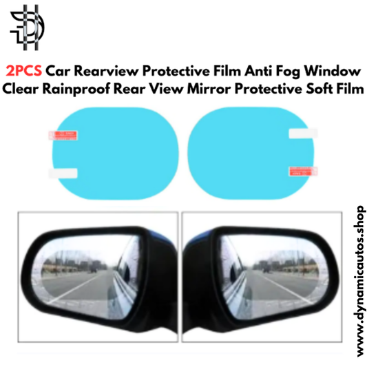 Anti Fog Film for Car Side Mirrors | Waterproof Mirror Protector | 2Pcs Set Pakistan