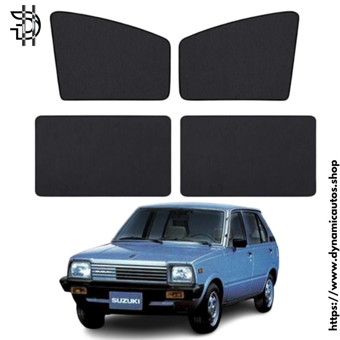 Suzuki FX Old Model Sunshade | 4pcs Side Window Sunshades | Model 1980-1988 | Car Window Shades Pakistan