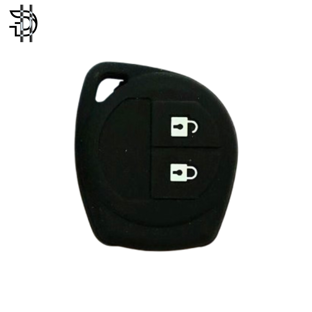Suzuki Cultus New Model 2017-2024 Car Key Cover | PVC Silicone Protective Key Case – Black
