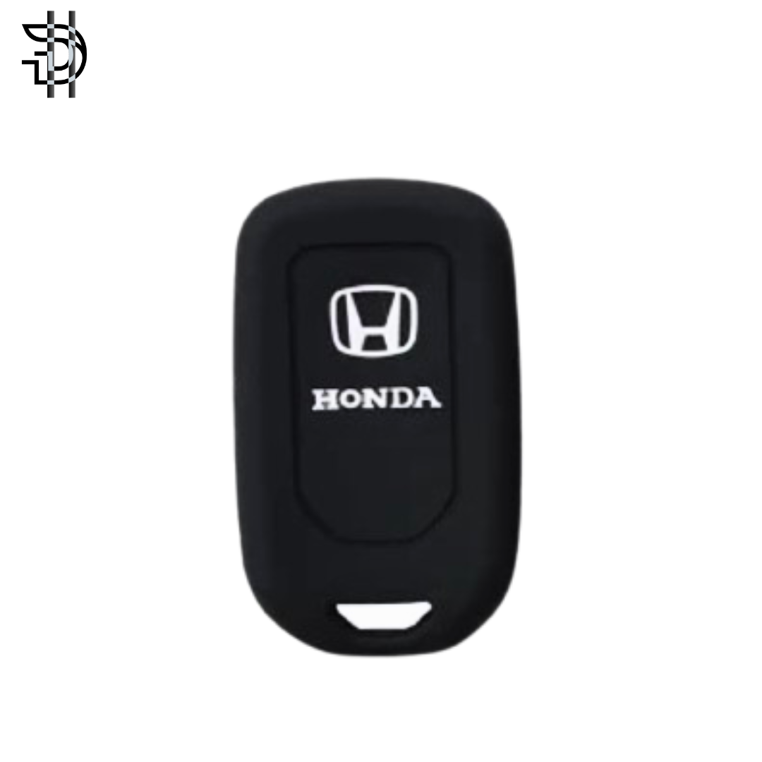 Honda City New Model 2021-2024 Car Key Cover | PVC Silicone Protective Key Case – Black