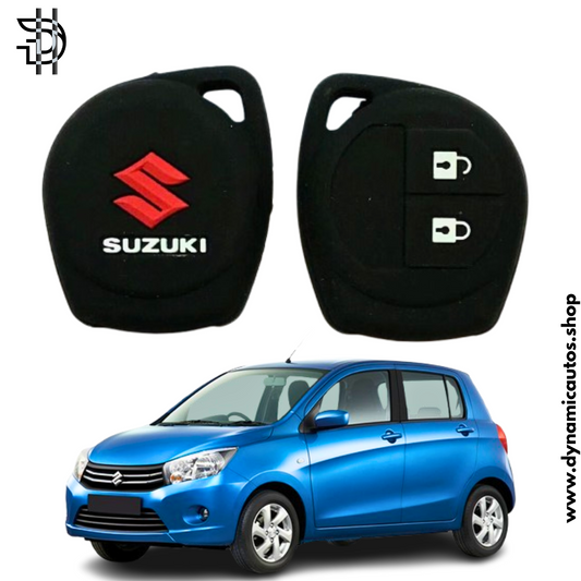 Suzuki Cultus New Model 2017-2024 Car Key Cover | PVC Silicone Protective Key Case – Black