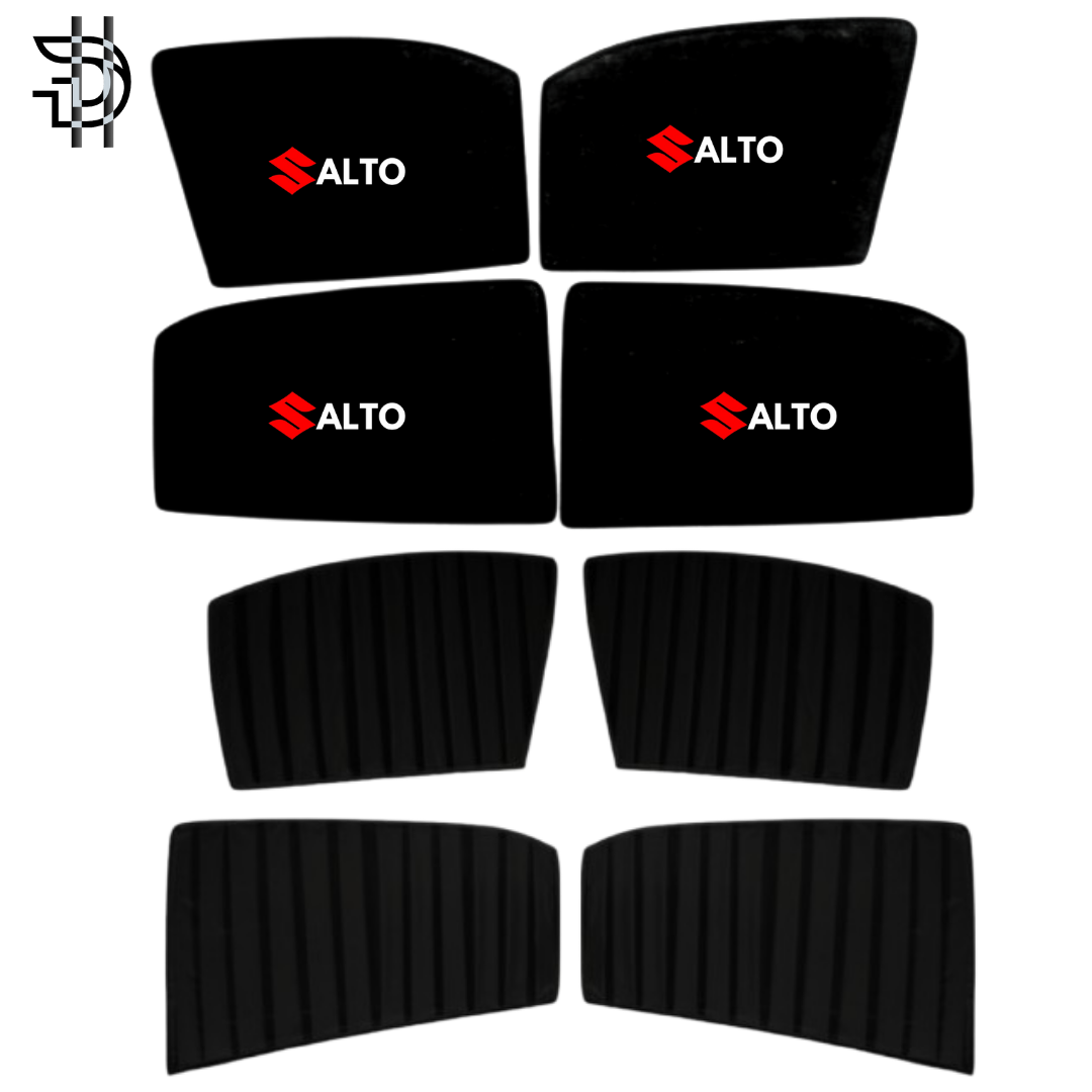 Suzuki Alto New Model 2019-2024 Double Layer Sunshades | 4pcs Set | Car Window Shades Pakistan