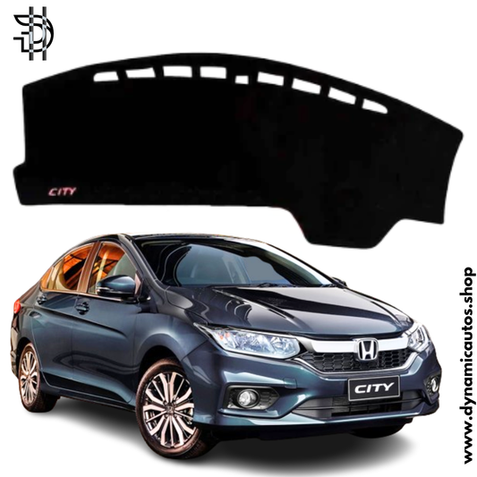 Honda City New Model Dashboard Carpet 2021-2024 | Velvet Anti-Slip Cover | Heat Resistant | 1pc
