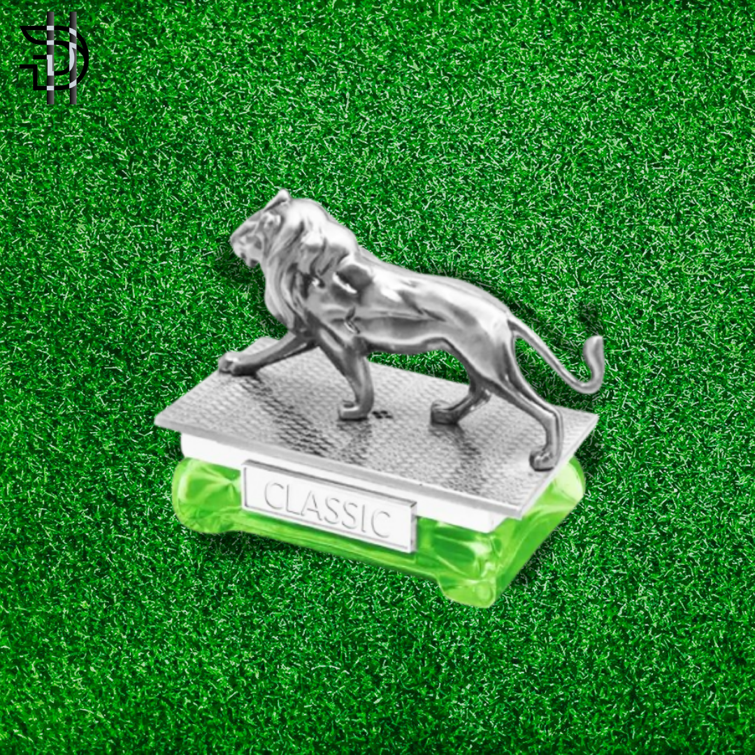 Lion Sculpture Car Perfume Dashboard Fragrance | Silver | Long-Lasting Scent Pakistan