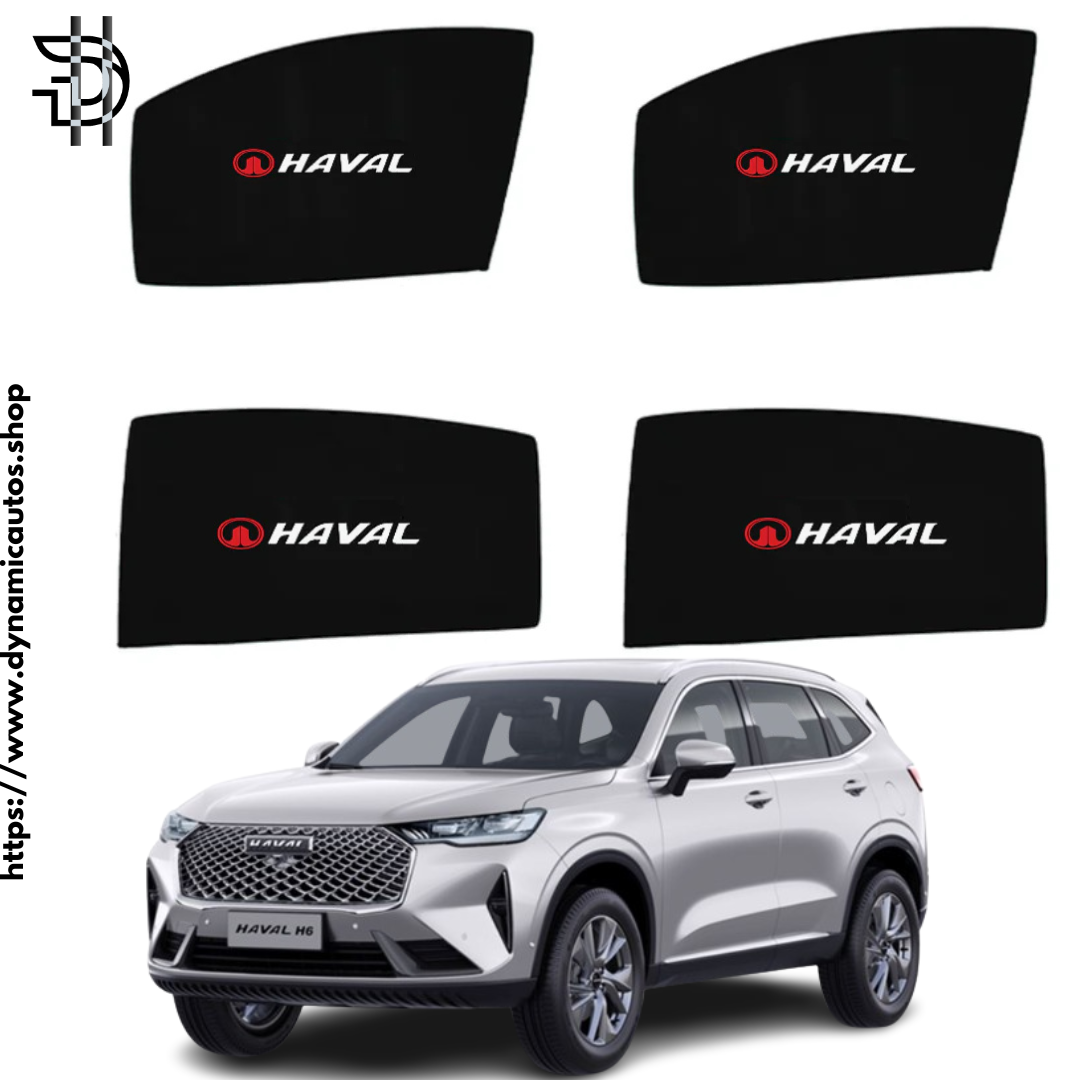 Haval H6 Side Sunshades 2021-2024 | 4pcs Set | Custom Fit Car Window Shades Pakistan