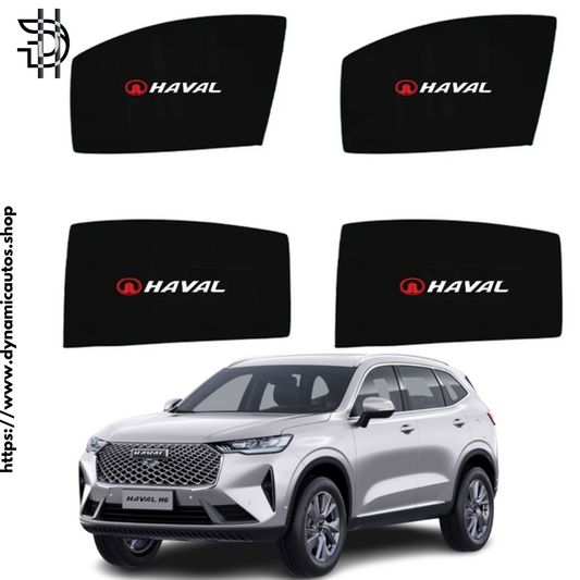 Haval H6 Side Sunshades 2021-2024 | 4pcs Set | Custom Fit Car Window Shades Pakistan