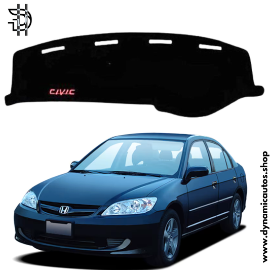 Honda Civic Eagle Eye Old Model Dashboard Carpet Velvet 2001-2006 | Anti Slip | Heat Resistant Dashboard Cover | High Quality