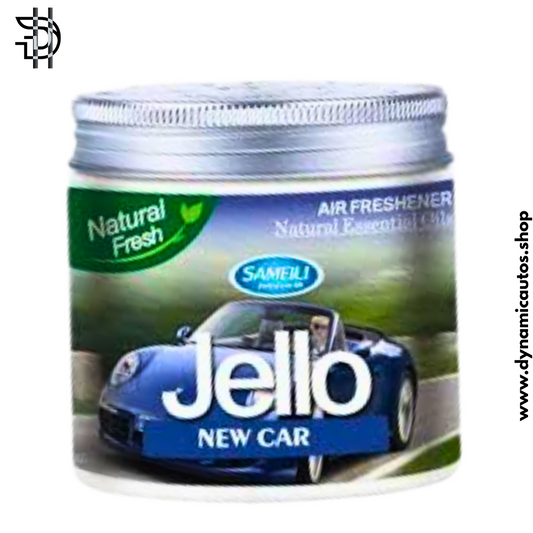 Jello Gel Air Freshener – New Car 220g | Long-Lasting Essential Oil Scent for Car & Home – 1pc