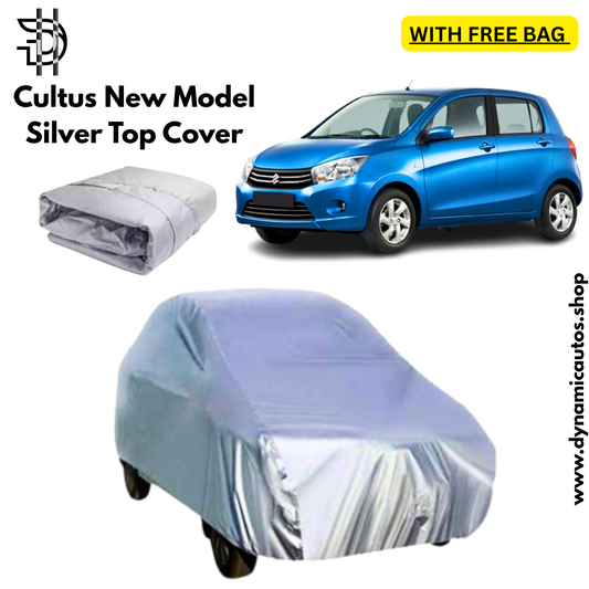 Suzuki Cultus New Model 2017-2024 Silver Parachute Top Cover | Custom Fit – Dust & Scratch Protection