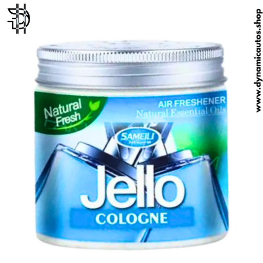 Jello Gel Air Freshener – Cologne 220g | Long-Lasting Essential Oil Scent for Car & Home – 1pc