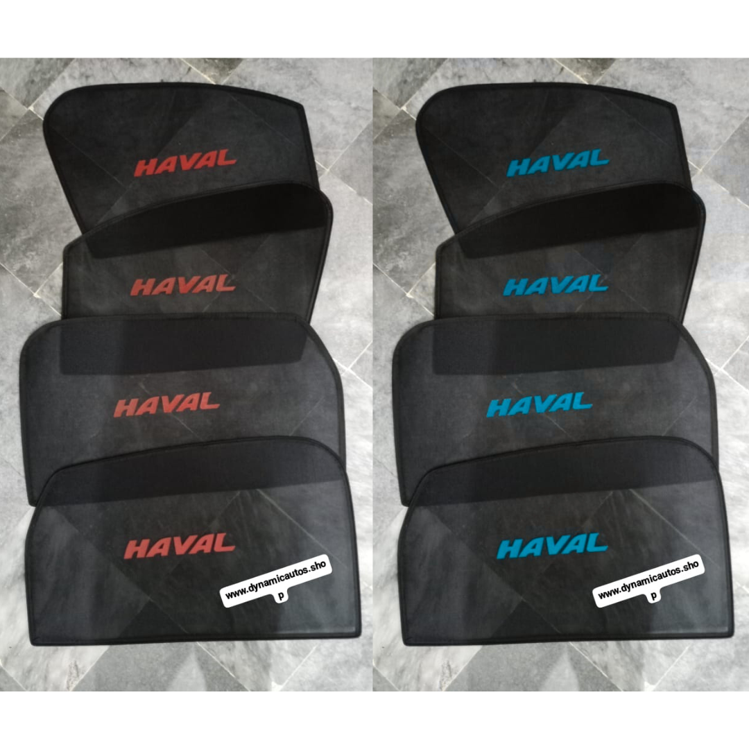 Haval H6 Side Sunshades 2021-2024 | 4pcs Set | Custom Fit Car Window Shades Pakistan