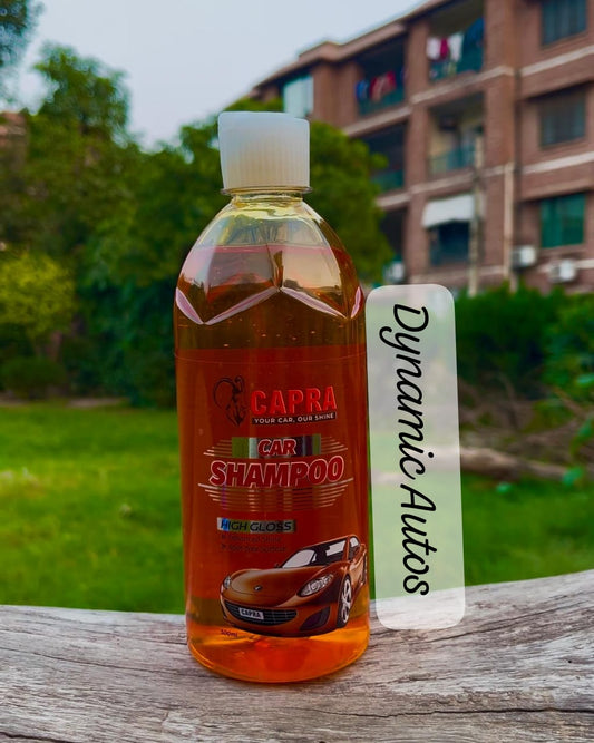Capra Car Shampoo 500ML | Premium Exterior Car Wash Soap | Streak-Free Shine Pakistan